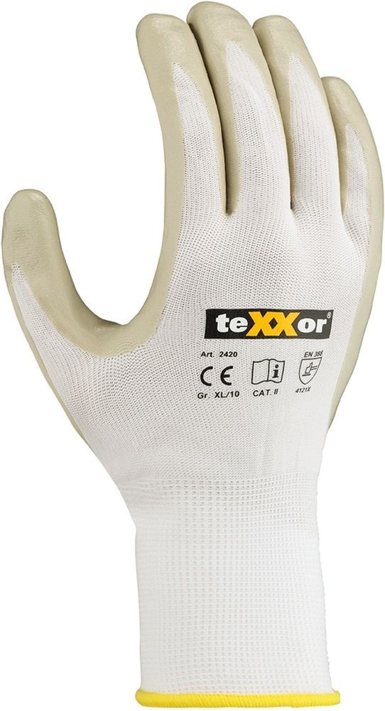 teXXorNylon-StrickhandschuheNitrilBeschichtet12Stck2420WeiGrau-7