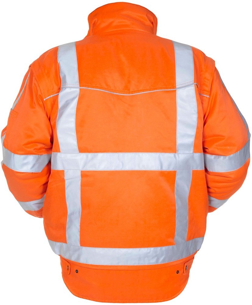 HydrowearArbeitsjackePilotJackeLeidenNeonorange-3XL