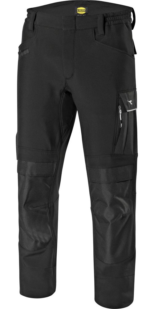 UtilityDiadoraSoftshellJackePantCarbonSoftshellPerformanceBlack-S