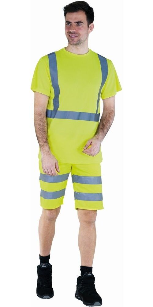 CepovettKurzarm-ShirtFluoBase2T089FluoYellow-XXL