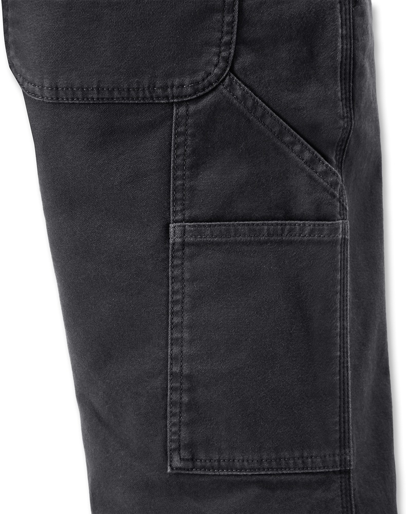 CarharttDamenHoseRelaxedFitCanvasWorkPant105113Black-W14REG