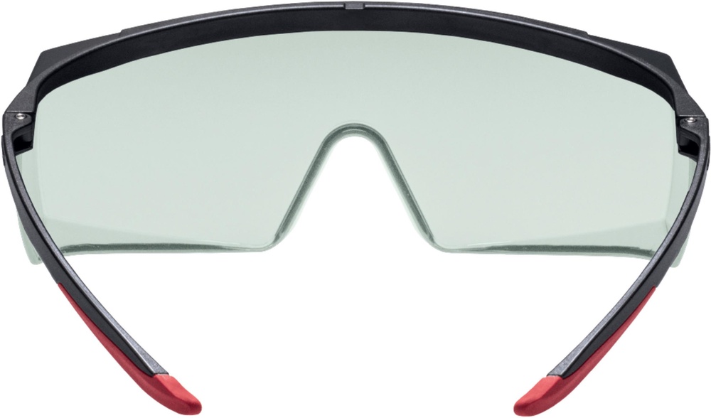 UvexberbrilleSuperFOtgGrauInfrarotschutz17InfPlus91693SchwarzRot