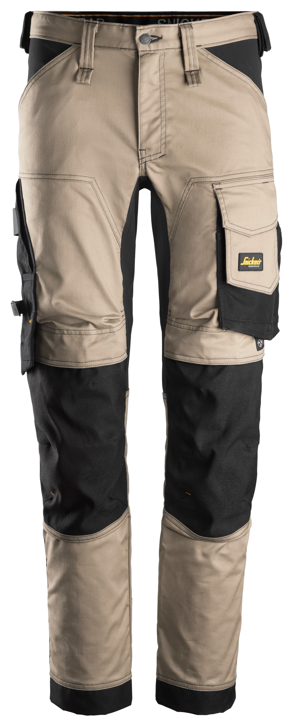 SnickersAllroundWorkStretchArbeitshoseEN14404Khaki-Schwarz
