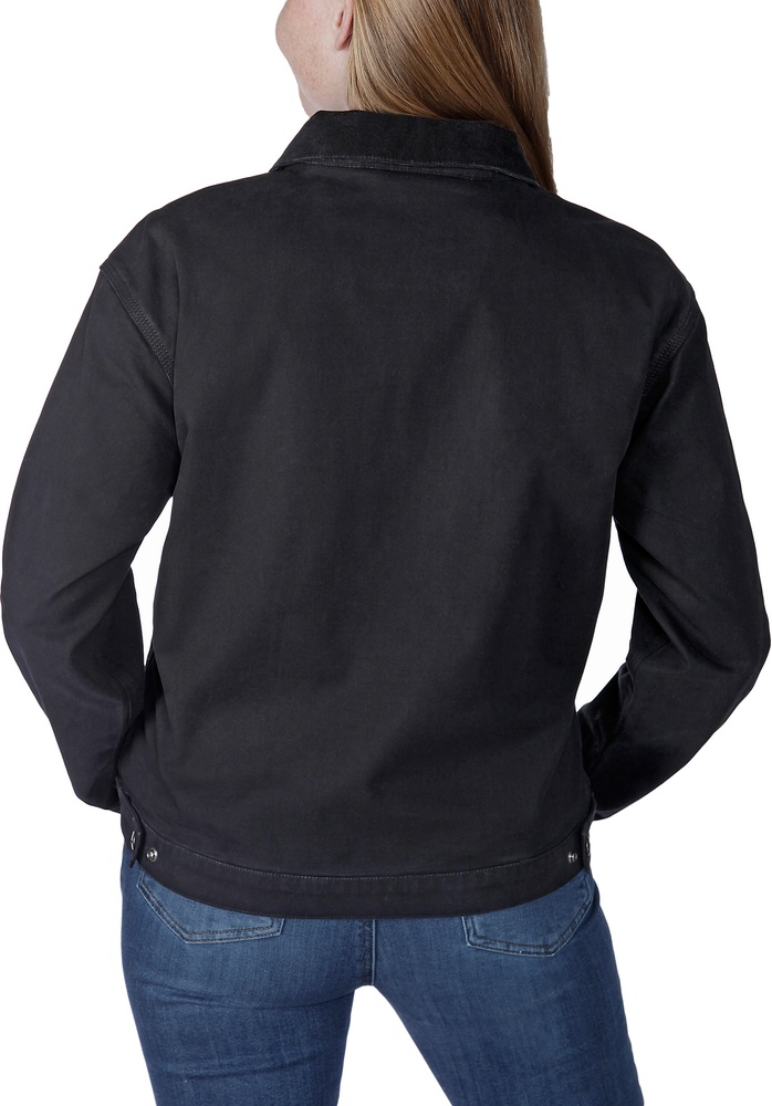 CarharttDamenRelaxedFitCanvasDetroitJacket106208Black-XS