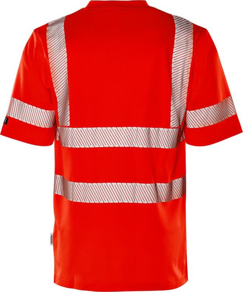 FristadsWarnschutzT-ShirtHighVisT-ShirtKl37407THVWarnschutz-Rot-XS