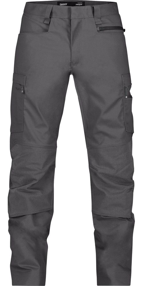 DassyBundhoseArbeitshoseMitKniepolstertaschenJasperAnthrazitgrau-42