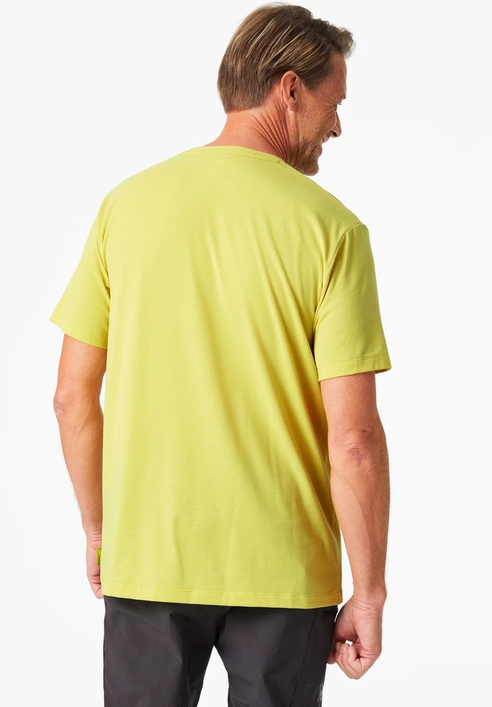 HellyHansenT-ShirtSkogRecycledGraphicT-ShirtEndive162916Gelb-XL