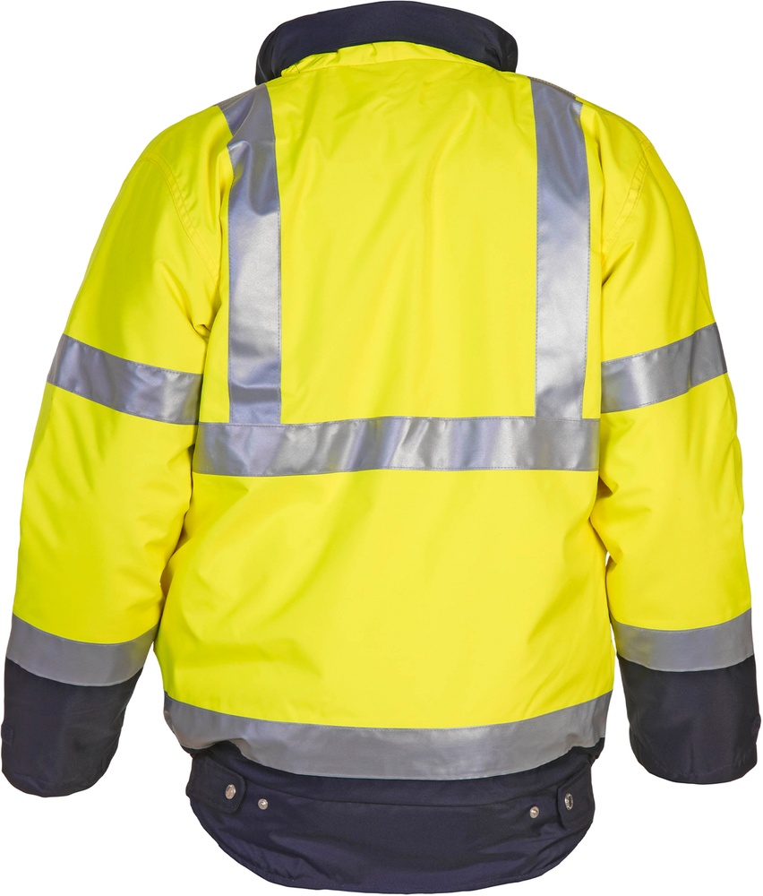 HydrowearArbeitsjackePilotJackeHeliosNeongelbDunkelblau-3XL