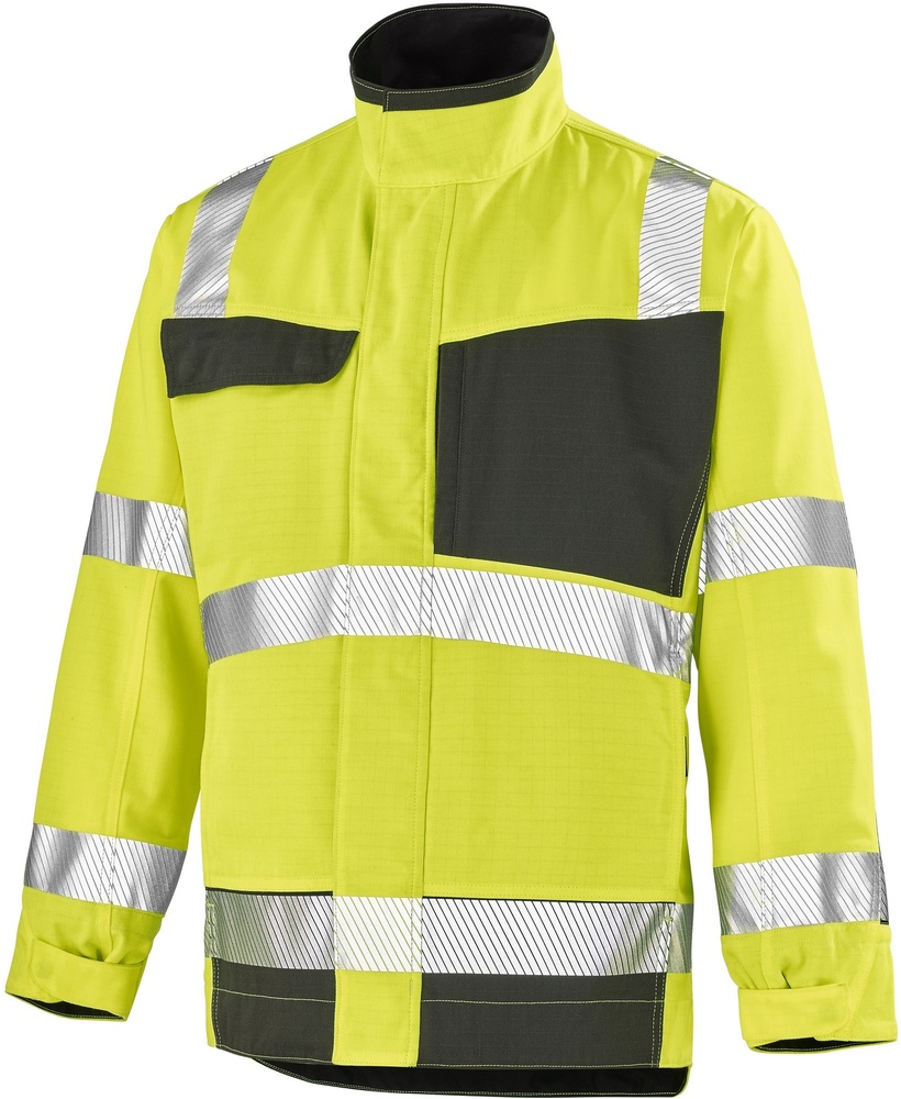 CepovettJackeFluoAdvanced9D308795FluoYellowCharcoalGrey-XS