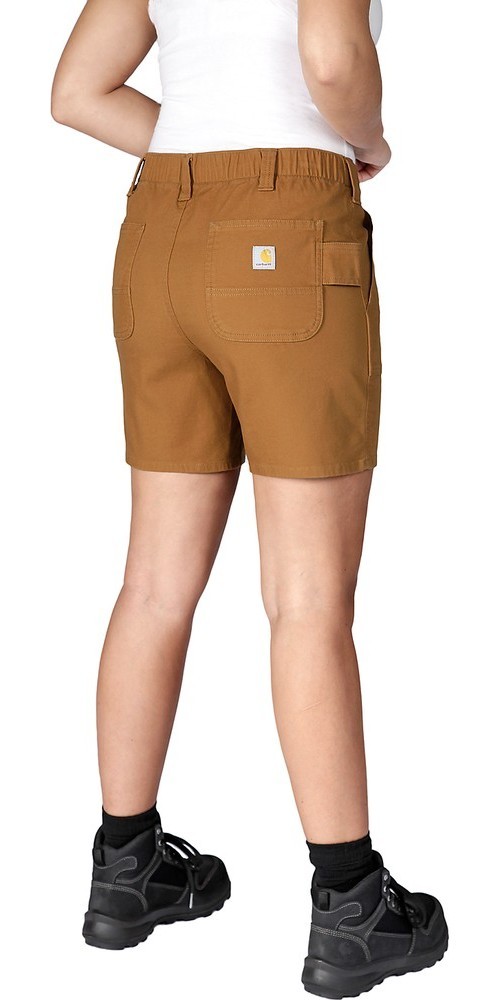 CarharttDamenShortsRelaxedFitCanvasWorkShortCarharttBrown