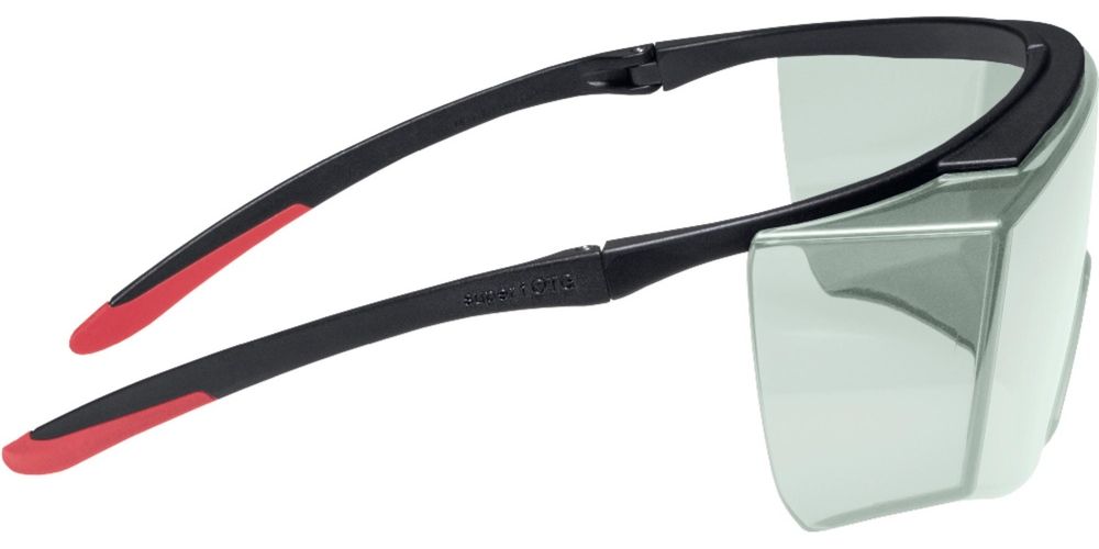 UvexberbrilleSuperFOtgGrauInfrarotschutz17InfPlus91693SchwarzRot