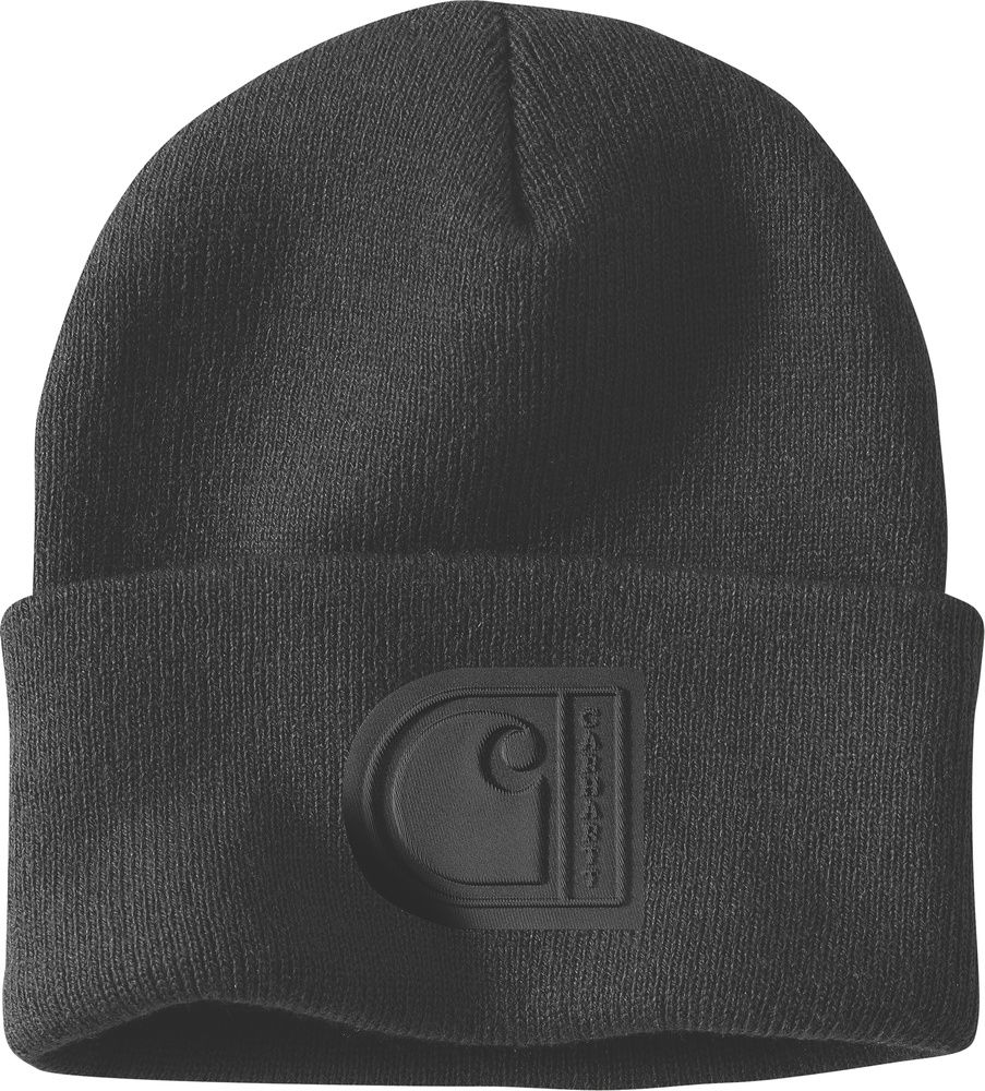 CarharttKnitCuffedCPatchBeanie107190
