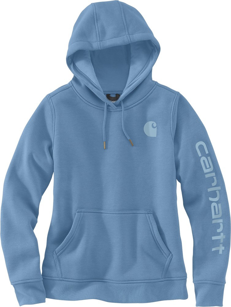 CarharttDamenLogoSleeveGraphicSweatshirtSkystone