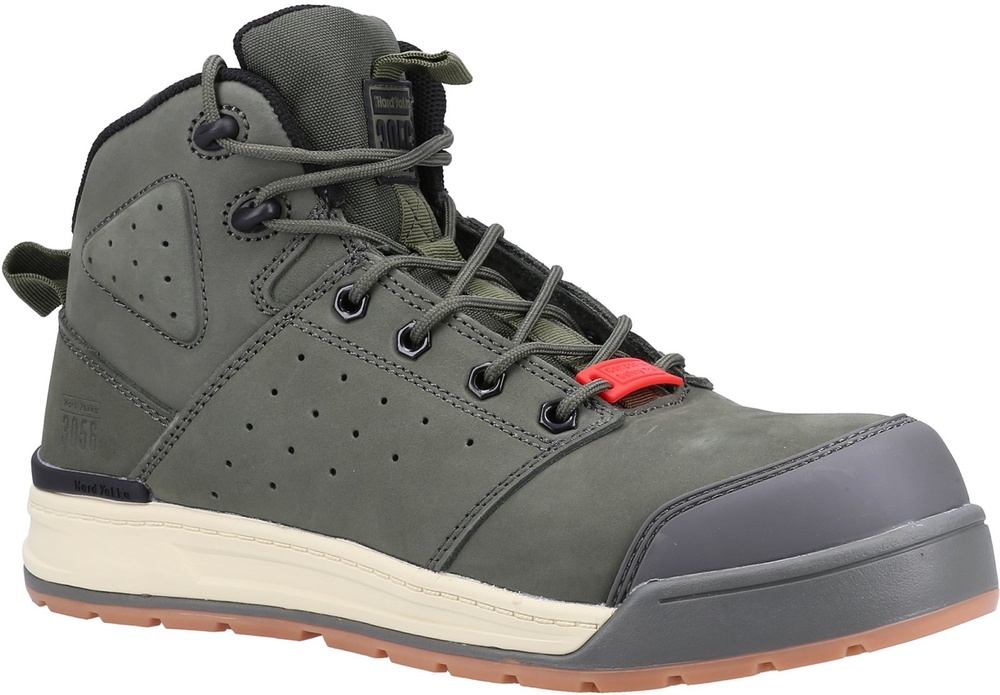HardYakkaSicherheitsschuhe3056LaceZipS1PY60329Olive-41UK7EU41