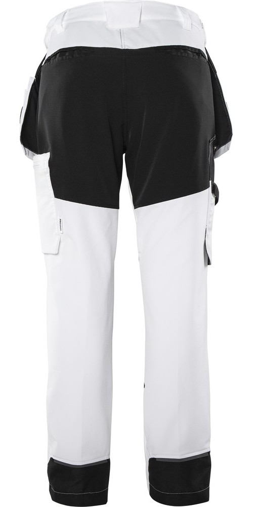 FristadsHandwerker-Stretchhose2760LWSWeiSchwarz-C42