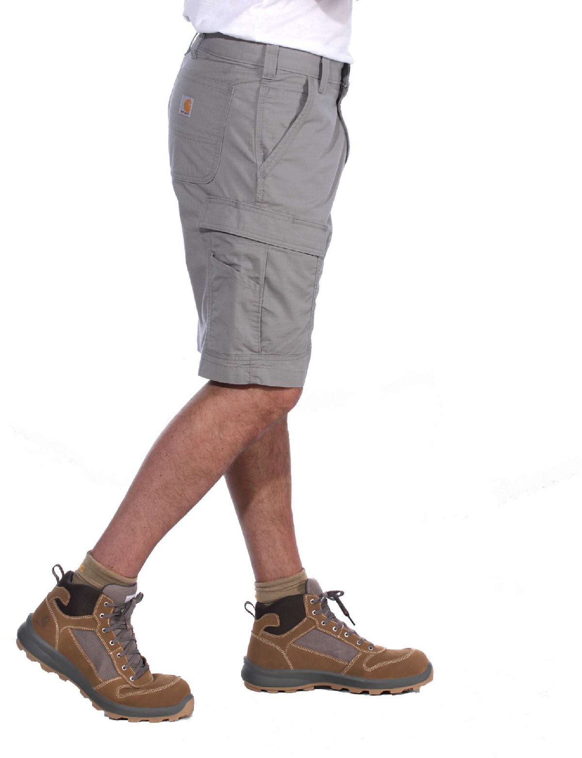 CarharttHerrenShortsForceBroxtonCargoShortAsphalt