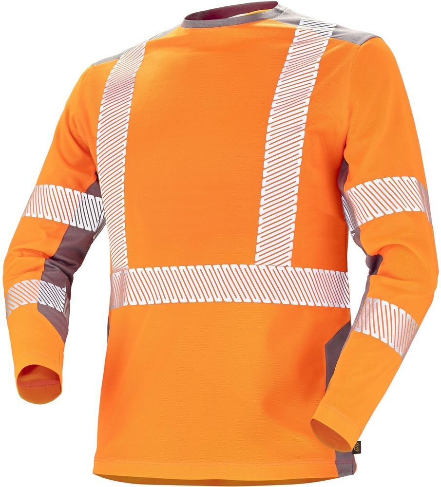 CepovettLangarm-ShirtFluoSafe9T819924FluoOrangeCharcoalGrey-XXL