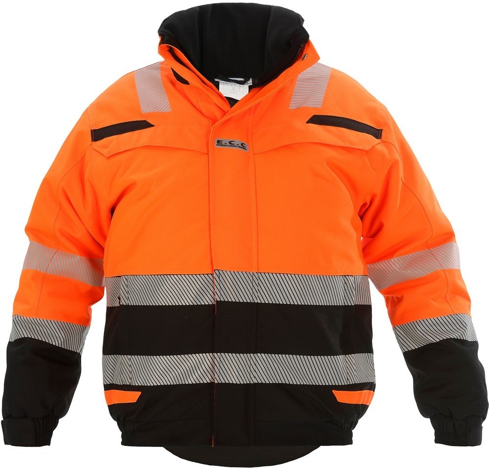 HydrowearArbeitsjackePilotJackeUmagNeonorangeSchwarz-3XL