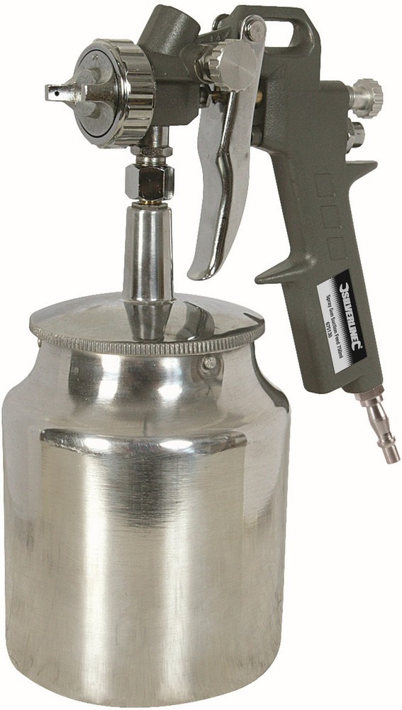 SilverlineDruckluftwerkzeugSaugbecher-Spritzpistole750ml