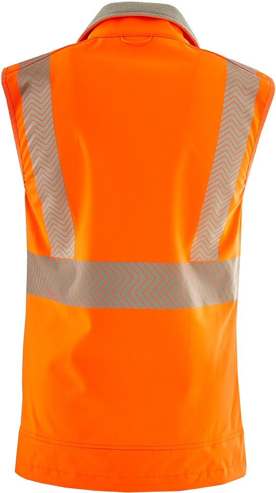 4PROTECTWarnschutz-SoftshellwesteParamus3420Leuchtorange-S