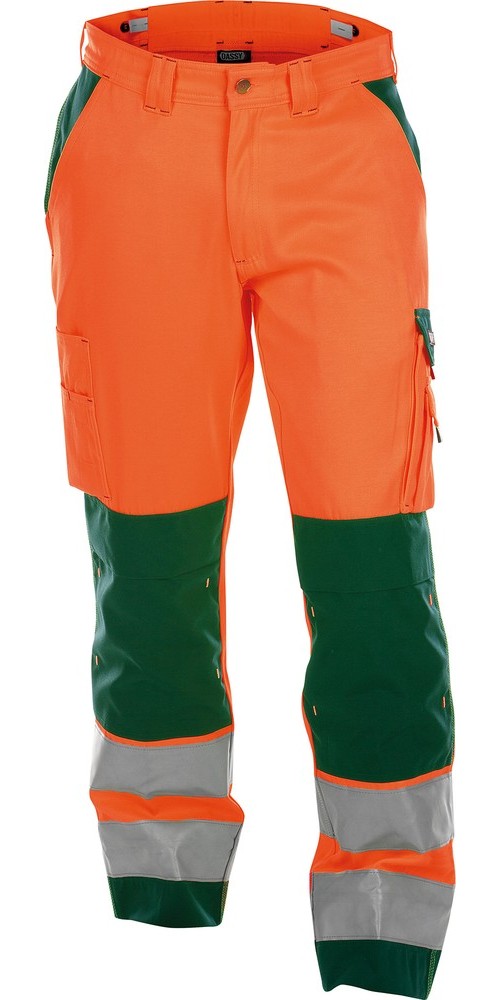 DassyWarnschutzhosemitKniepolstertaschenBuffaloPESCO70NeonorangeFlaschengrn
