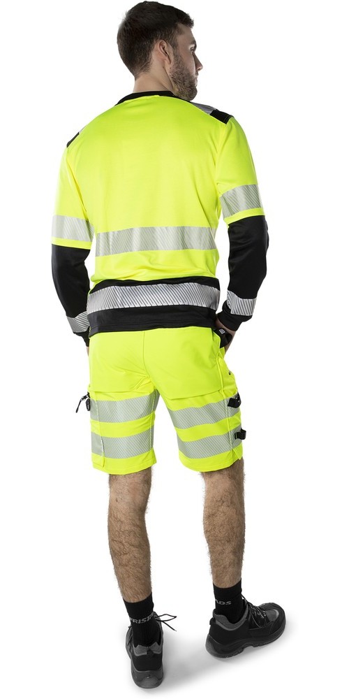 FristadsHighVisGreenStretch-ShortsKl22648GSTPWarnschutz-Gelb-C42