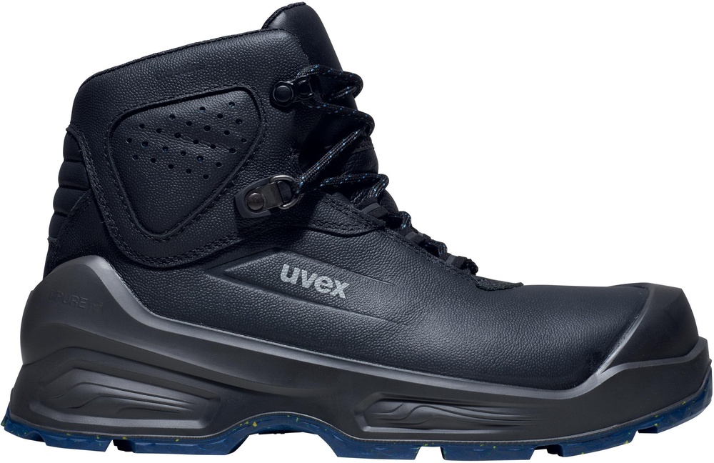 UvexSicherheitsschuhStiefel3MacsoleSicherheitsstiefelS3SR68611Schwarz-36Weite10