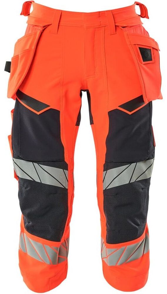 MascotDreiviertel-HosemitHngetaschenAccelerateSafe19049-711Hi-visRotSchwarzblau-C44