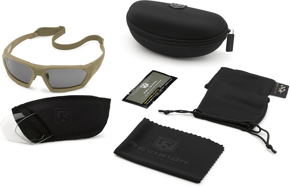 RevisionSchutzglasShadowstrikeBallisticSunglasses-SmokeClearLens4-0750-0102