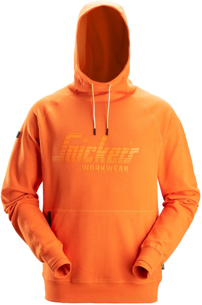 SnickersWorkwear2894LogoHoodie2894WarmOrange-XS