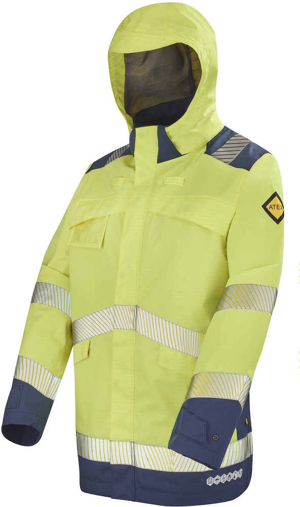 CepovettParkaUllyHoheSichtbarkeit9D609927FluoYellowNavy-XXL