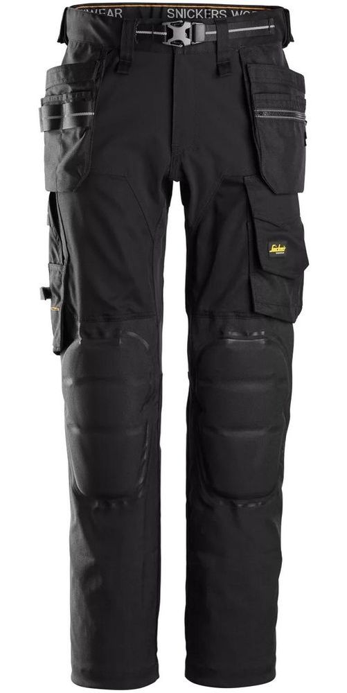 SnickersWorkwearStretchhosemitCapsulized-KnieschonernundHolstert6590Schwarz-46