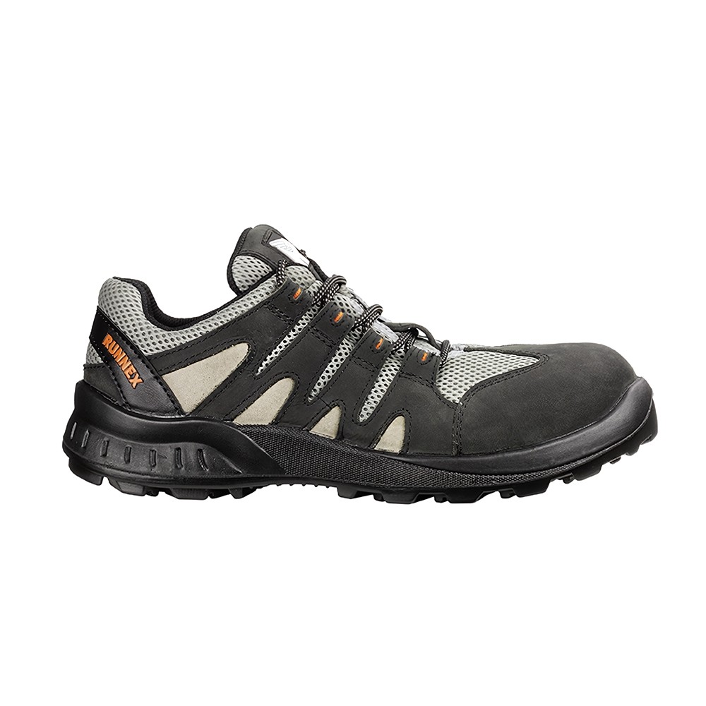 RUNNEXS1-SicherheitshalbschuhTeamStarSchwarzGrau