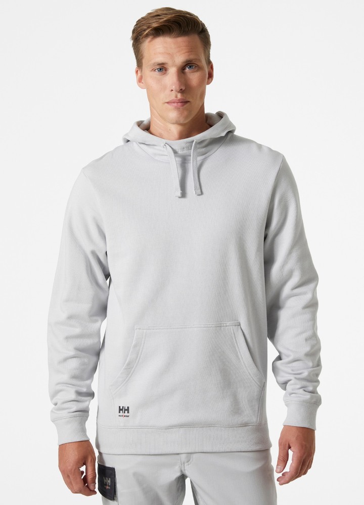 HellyHansenClassicHoodieGreyFog-XS