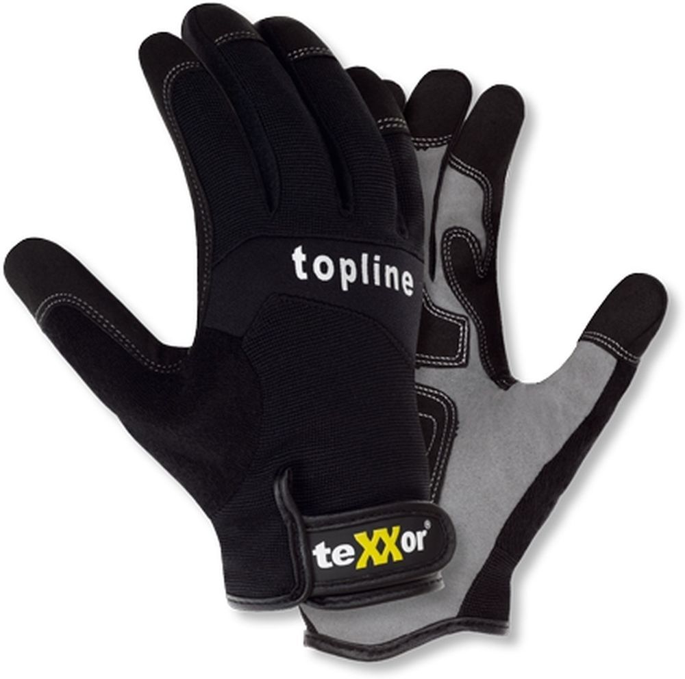 teXXorToplineKunstleder-HandschuheTucson12Stck2520SchwarzGrau-7