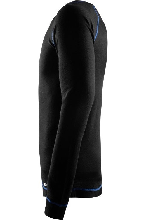 FristadsLongsleeveT-ShirtMerinoLangarm7517MWSchwarz