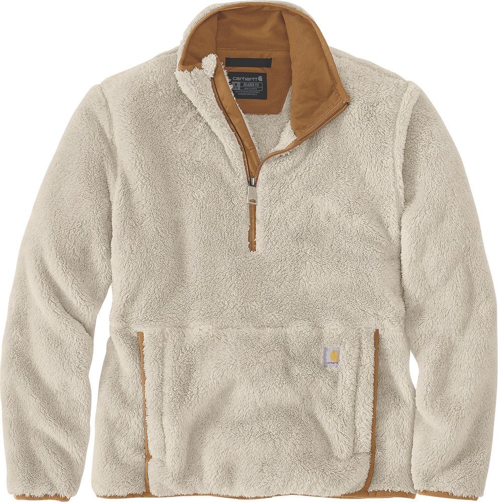 CarharttDamenLooseFitFleecePullover106470OatMilk-XS