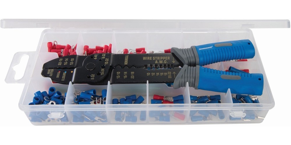 SilverlineElektriker-WerkzeugeCrimpwerkzeug271-tlgSatz220mm