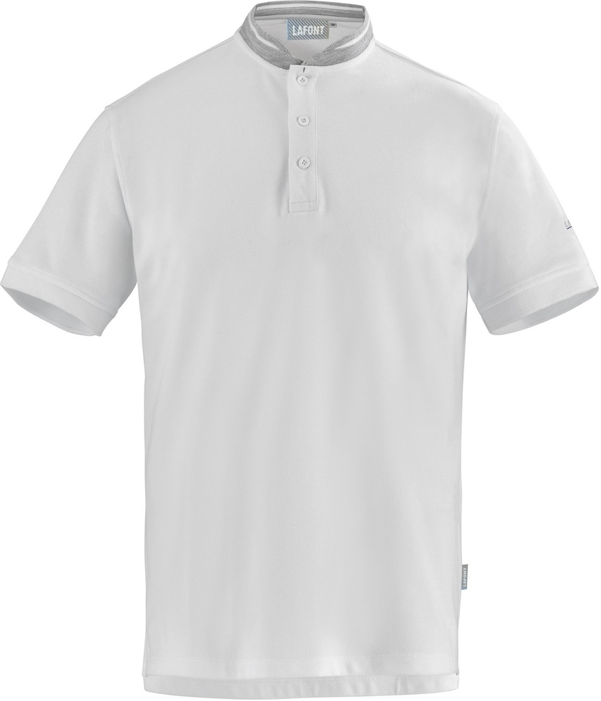LafontPoloshirtOregano9RGNWhiteGrey-XXL