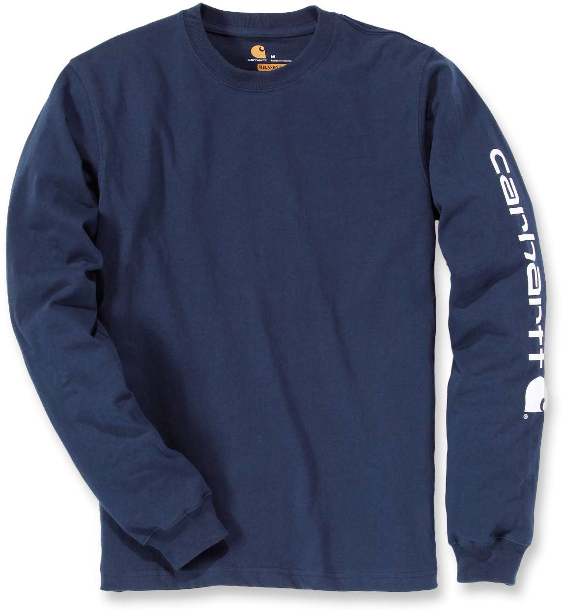 CarharttT-ShirtLogoLongSleeveT-ShirtNavy