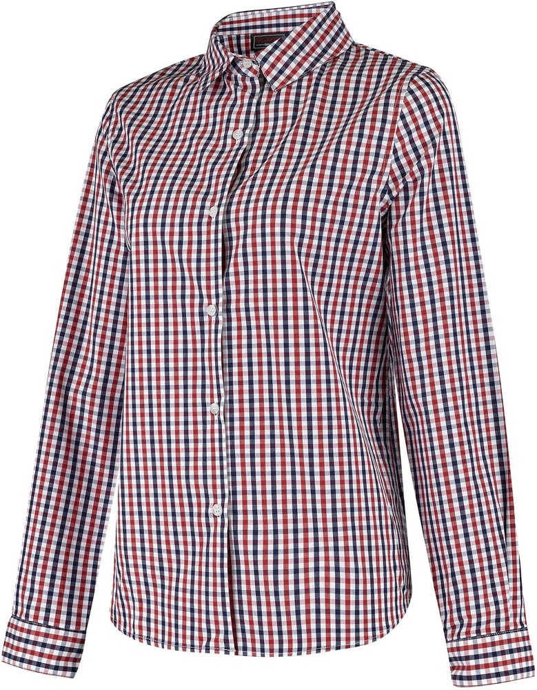 LafontBluseBellevilleFOT18870NavyRedCheck-XXL