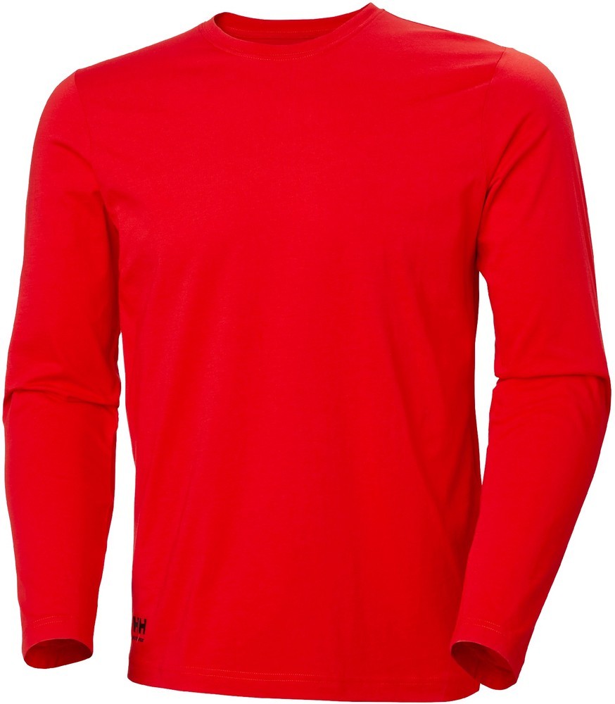HellyHansenClassicLongsleeveAlertRed-XS
