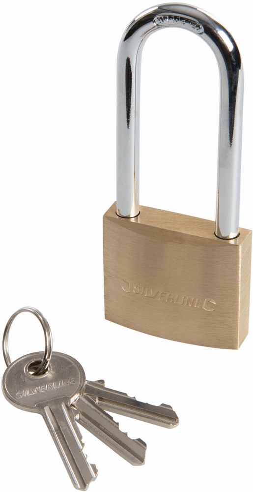 SilverlineVorhngeschlsserMessing-VorhngeschlossmitlangemBgel