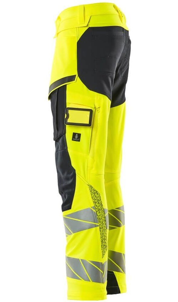 MascotHosemitKnietaschenAccelerateSafe19079-511Hi-visGelbSchwarzblau-C4676