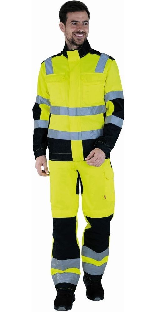 LafontHoseHerrenStar1FLHCPHi-VisYellowBlack-XS