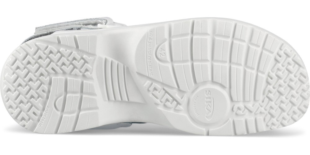 SikaArbeitsschuhFusionESDoffenerClogmitFersenriemenWei