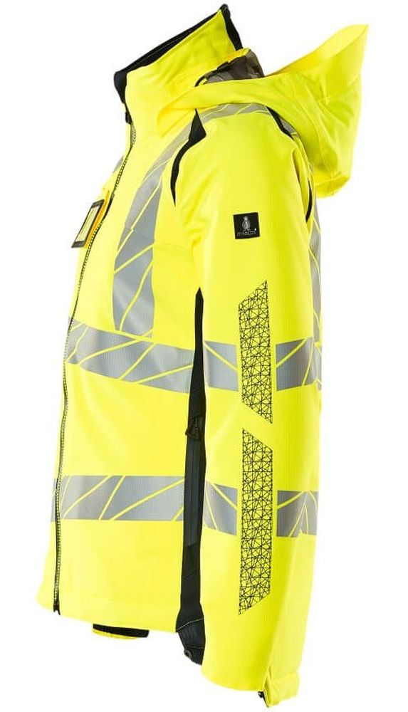 MascotDamenWinterjackeAccelerateSafe19045-449Hi-visGelbSchwarzblau-XXL