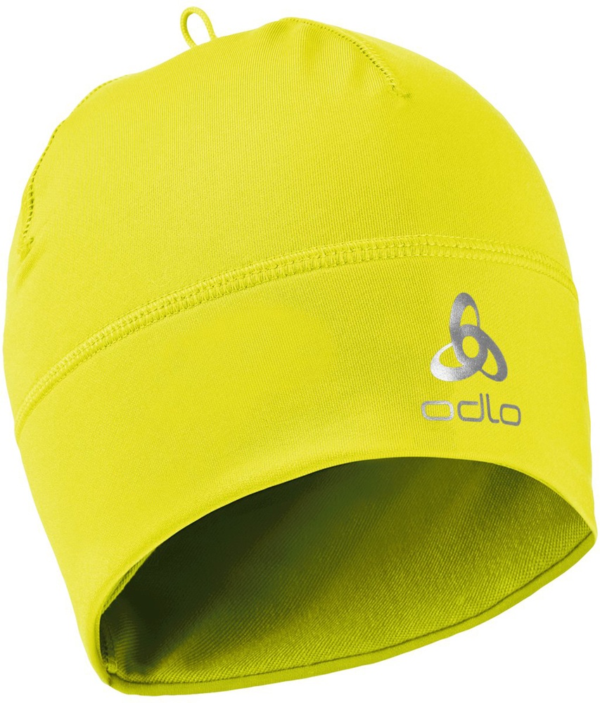 OdloHatPolyknit762670SafetyYellow