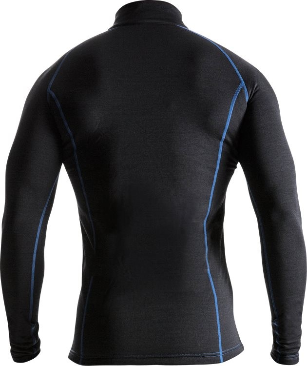 FristadsLongsleevePolartecZipper-T-ShirtLangarm7078PTSchwarz