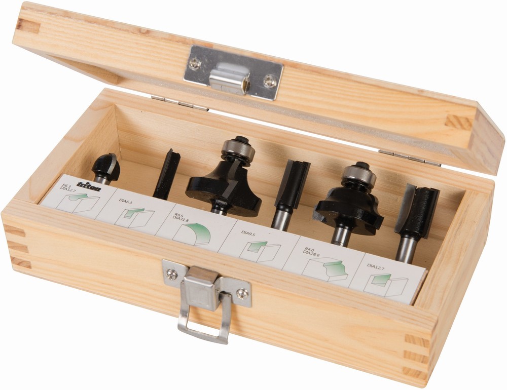 TritonZubehrEinsteigerpaket14-Zoll-Frser6-tlgSatz6-tlg